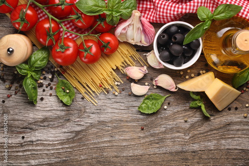 Vegetables,herbs and spices for Italian food