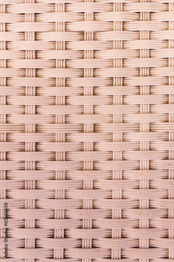 Close up of Plastic chair wickerwork Close up of Plastic chair wickerwork