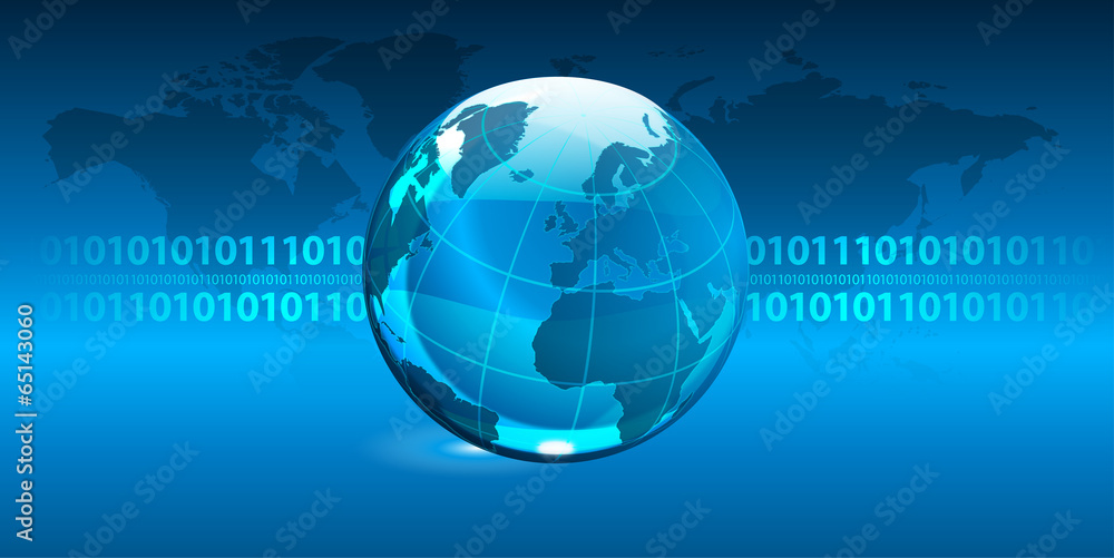 mondo connessione, dati, rete, internet mondo connessione, dati, rete, internet