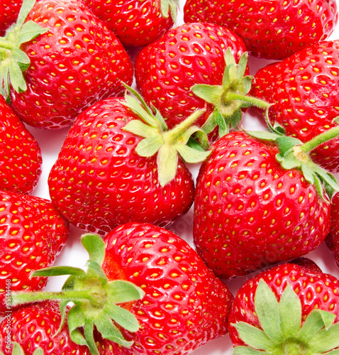 Background of perfect ripe strawberry