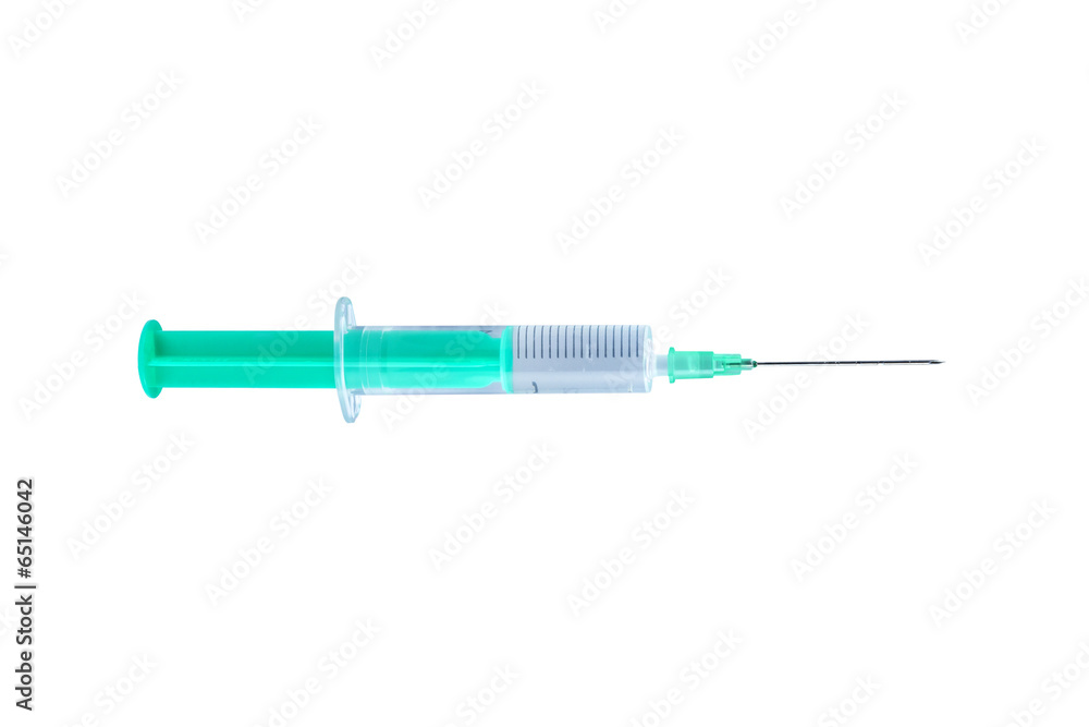 Fototapeta premium Single use syringe