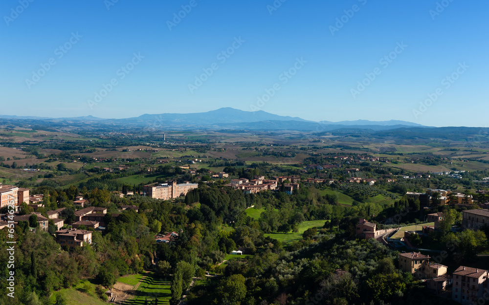 View from Siena tower