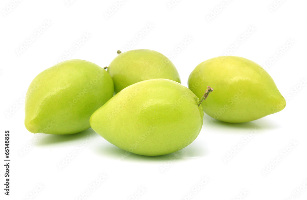Monkey apple isolated on white background Monkey apple isolated on white background