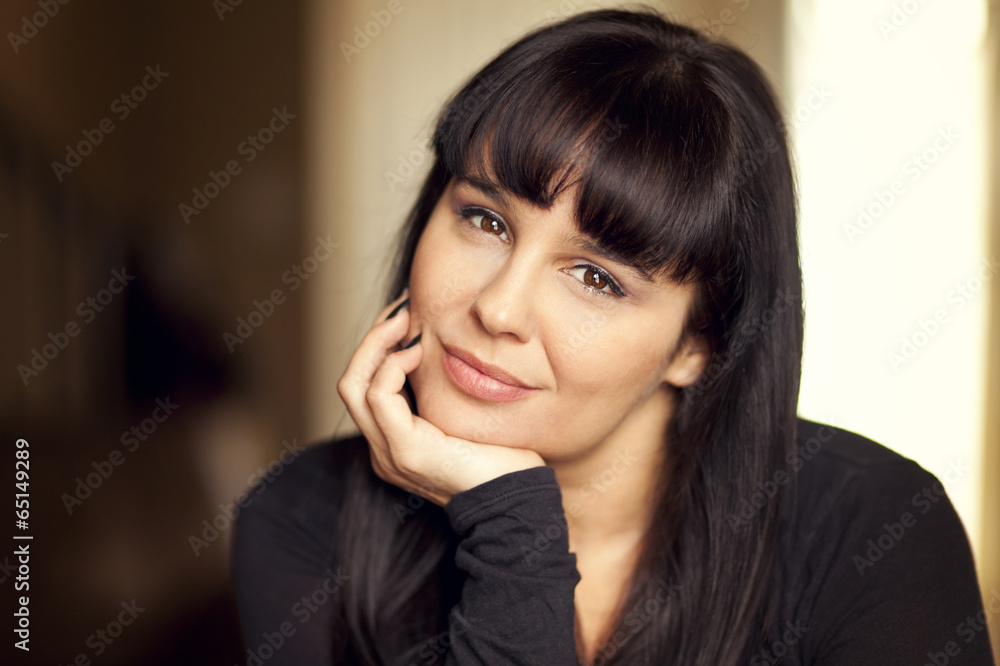 Portrait of a mature woman