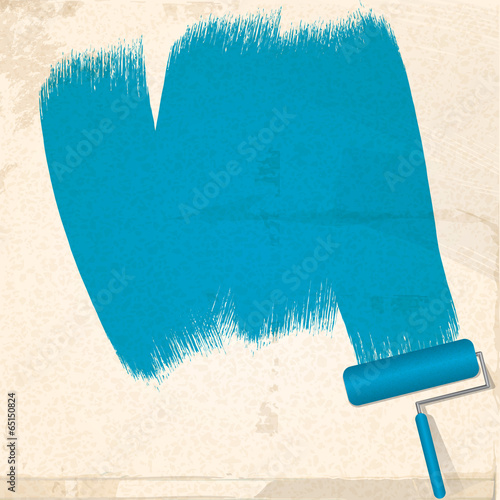 paint and roller background