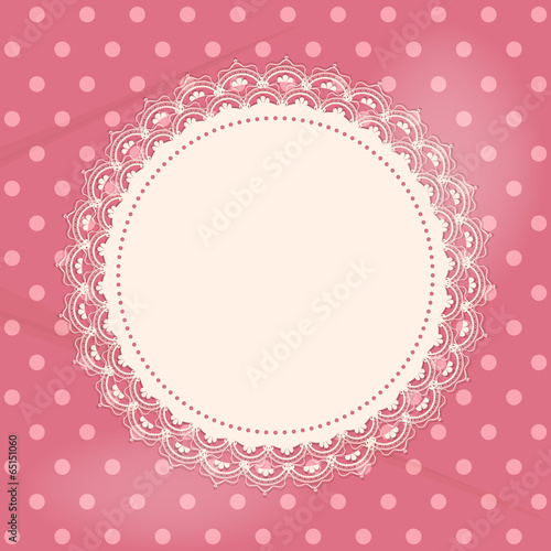 lace doily background
