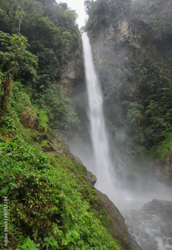 Machay waterfall (known aswell as El Rocio waterfall)