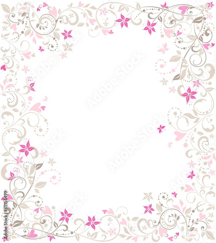 Beautiful wedding border