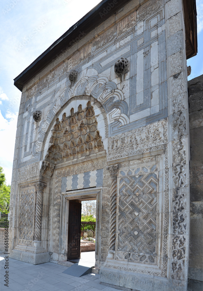 Gate of Karatay Madrasah, Konya