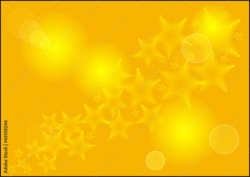 Abstract gold background with shiny stars in line Abstract gold background with shiny stars in line