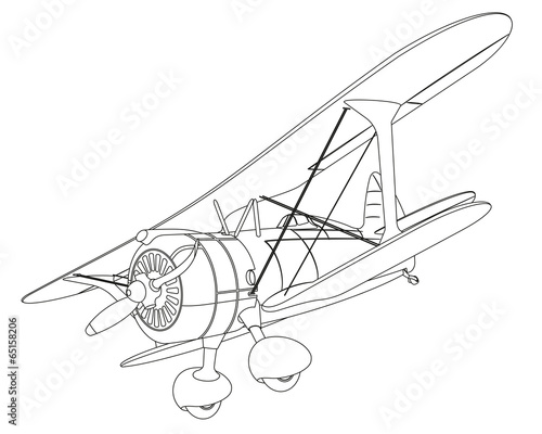 plane drawing