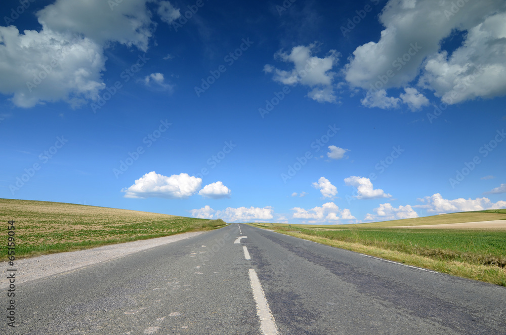 route et ciel route et ciel