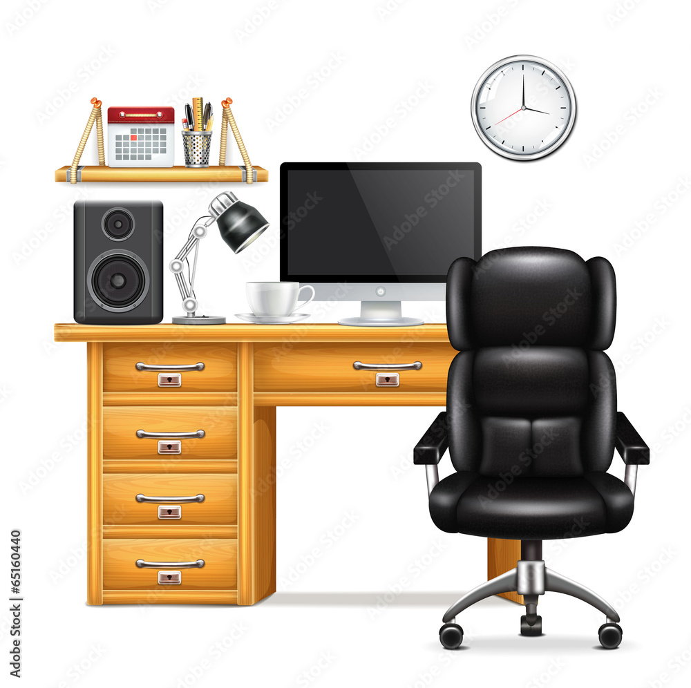 Fototapeta premium Workplace