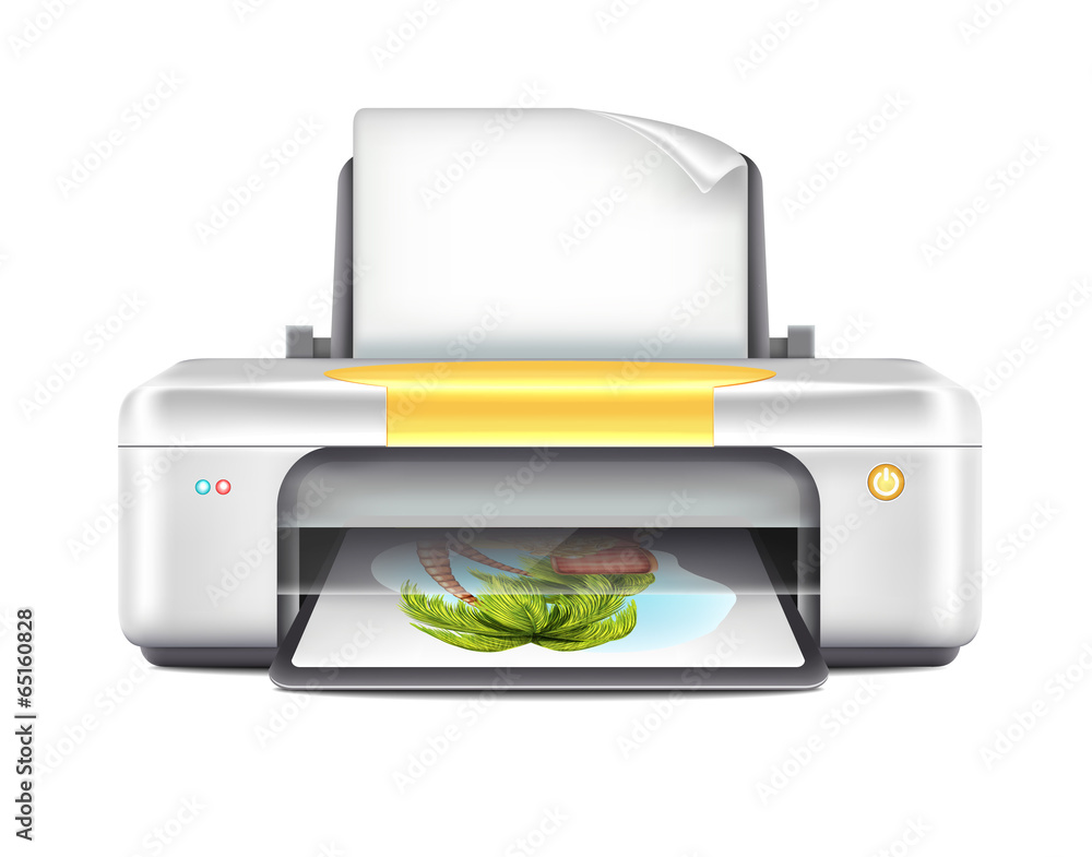 Printer With Color Images Printer With Color Images