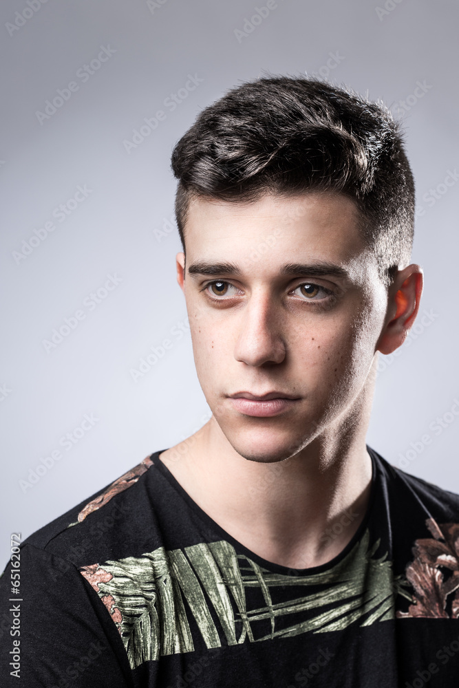 Fototapeta premium Serious boy