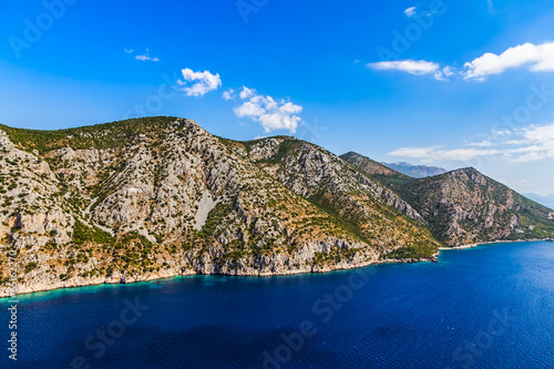 Adriatic landscape, Peljesac peninsula in Croatia