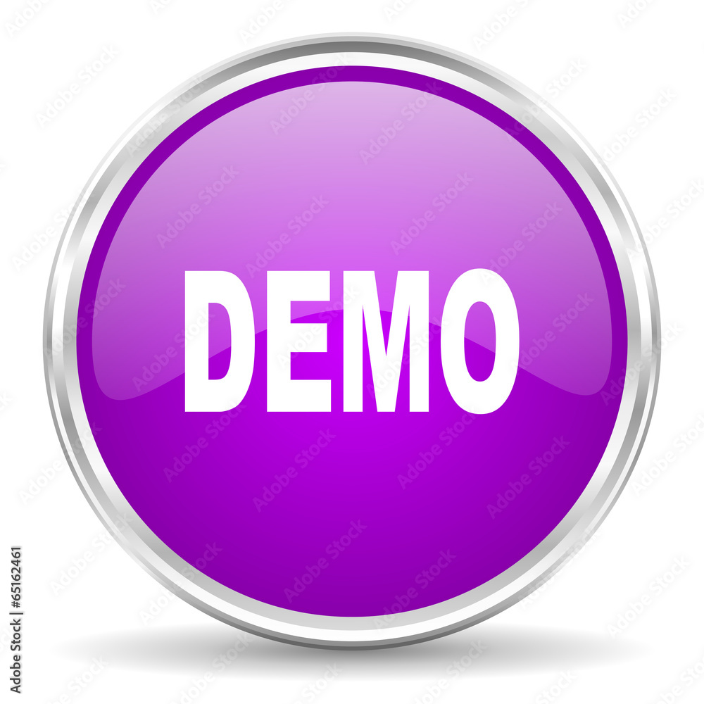demo pink glossy icon demo pink glossy icon