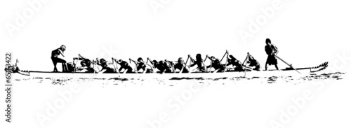 dragon boat illustration