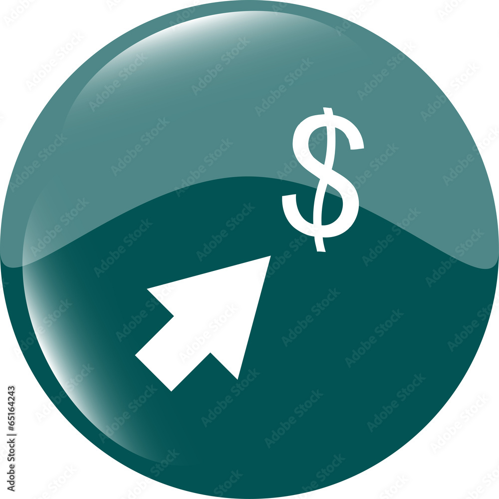 us dollar circle glossy web icon isolated on white background us dollar circle glossy web icon isolated on white background