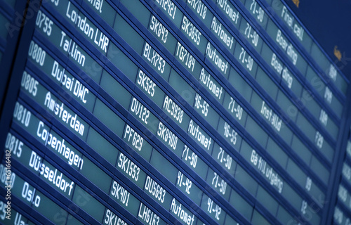 Photography Airport Info Panel