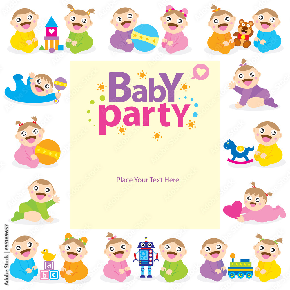 Baby Shower Party invitation