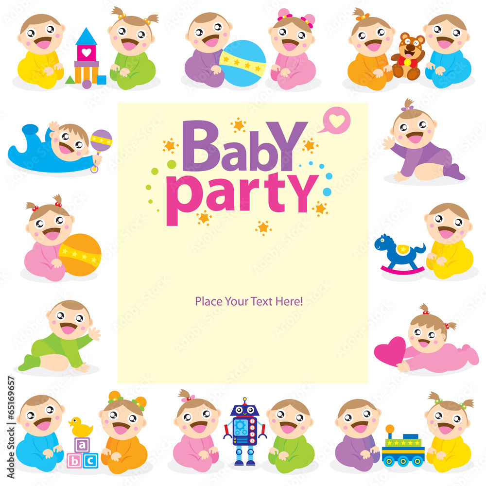 Baby Shower Party invitation Baby Shower Party invitation