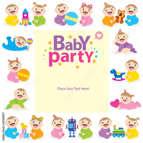 Baby Shower Party invitation