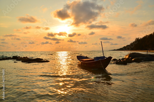 Summer Sunset Beach