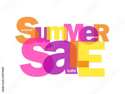 "SUMMER SALE" (discounts offers publicity marketing advertising)