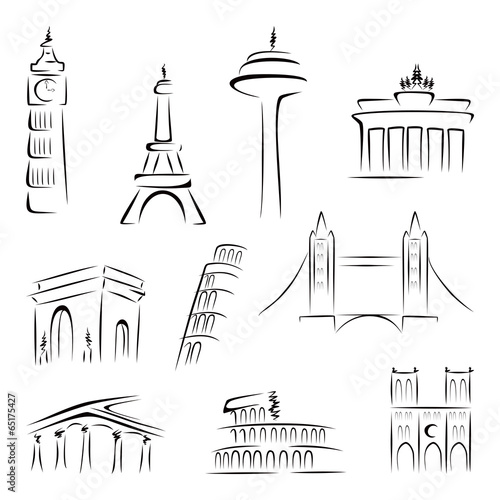 Famous landmarks