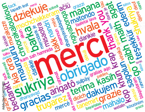 Carte MERCI (message remerciements gratitude félicitations