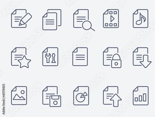 Document icons