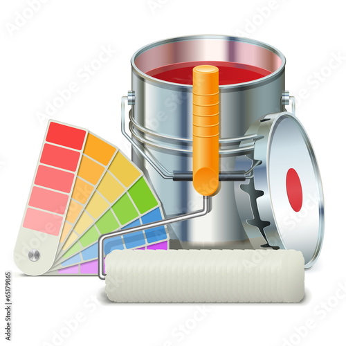 Vector Painting Concept