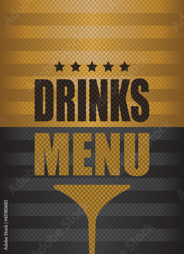 drinks menu background