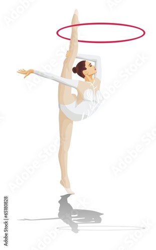The gymnast