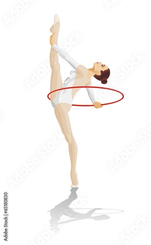 The gymnast