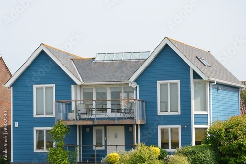 Large Blue coastal house