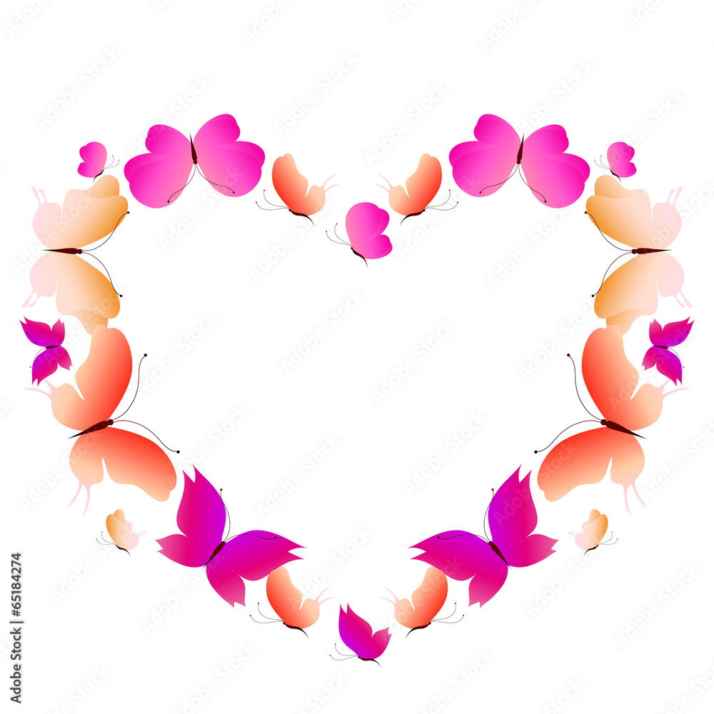Fototapeta premium butterflies design