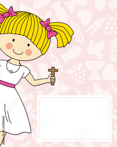 Girl First Communion