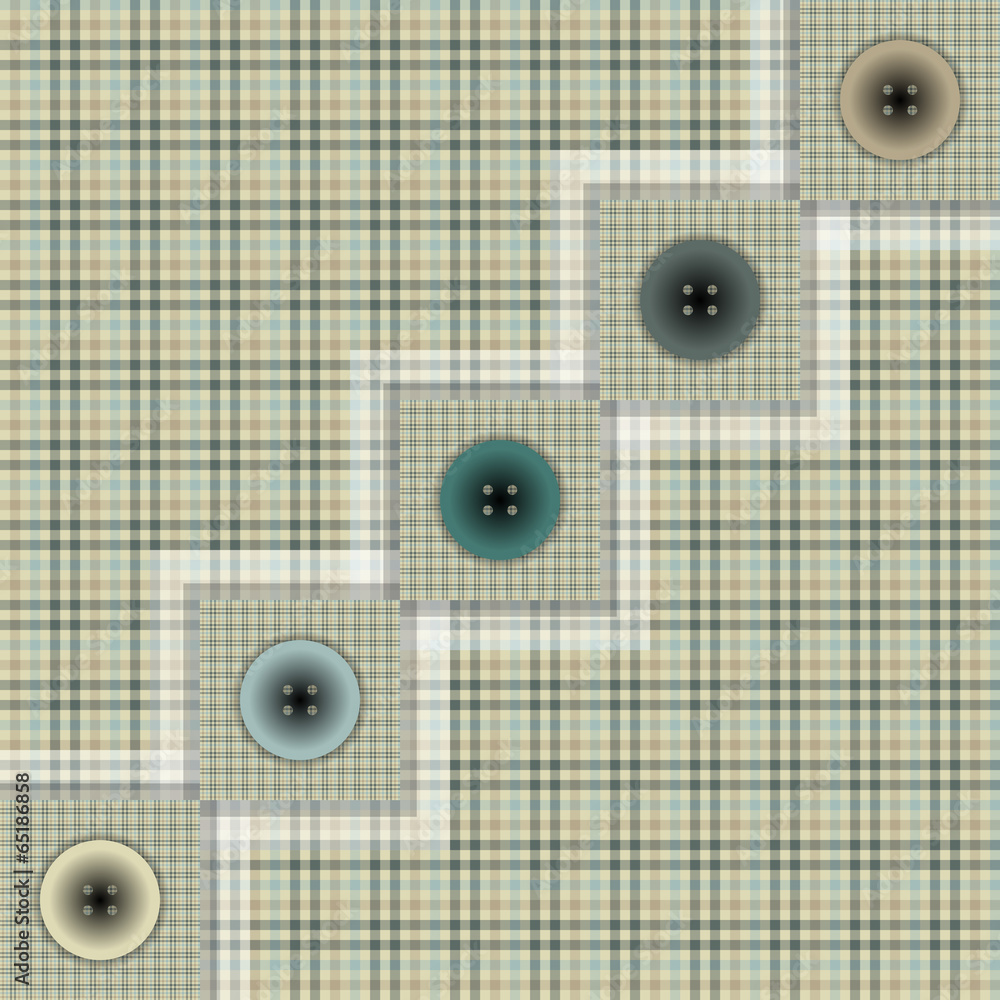 set of fabric with buttons set of fabric with buttons