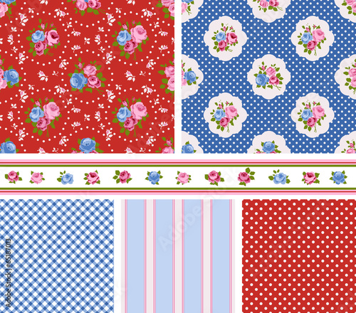 Cottage chic pattern