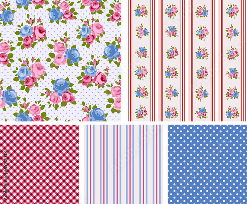 Cottage chic pattern