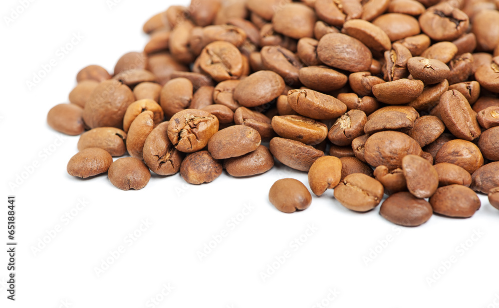 Heap of coffee beans Heap of coffee beans