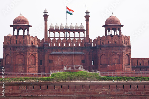 The Lahore Gate of the Red Fort, Delhi