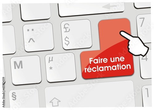 étiquette faire une réclamation
