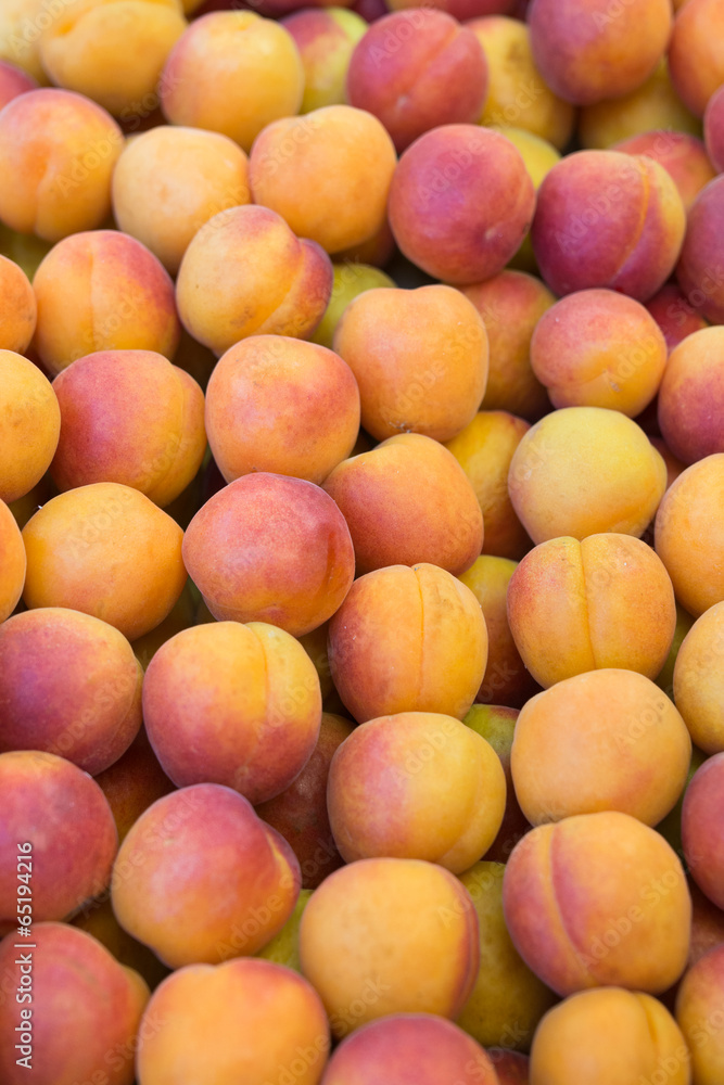 Mucchio di albicocche Mucchio di albicocche