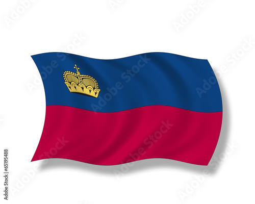 Free Download Illustration,Flagge von Liechtenstein - GFXLoad