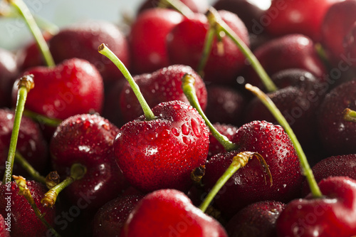 Raw Organic Red Cherries