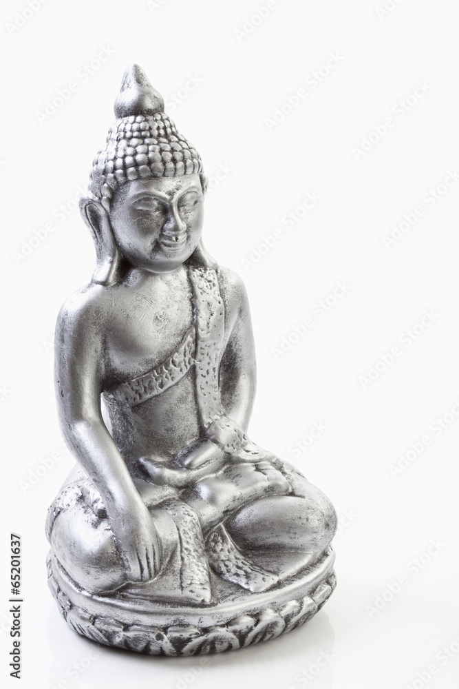Metall- Statue von Buddha , close up
