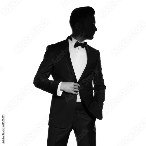 Handsome stylish man